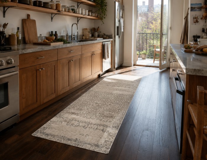runner rug for dark wood floor